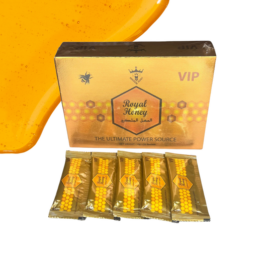 Royal Honey – 1 Caja Con 12 Sobres de 20 Gramos Cada Uno, Energía y Vitalidad Garantizadas