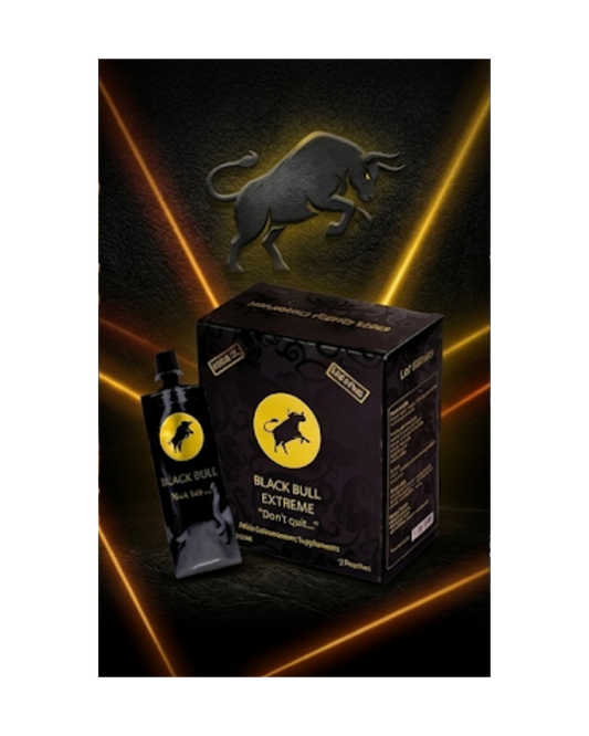 Black Bull - 1 Caja con 12 Sobres de 20g