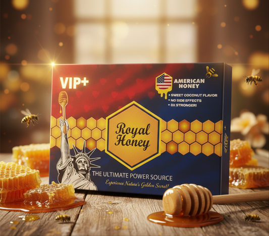 Royal Honey American (Sabor Coco) 1 Caja (12 sobres)