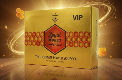 Royal Honey – 1 Caja Con 12 Sobres de 20 Gramos Cada Uno, Energía y Vitalidad Garantizadas