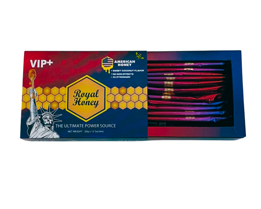 Royal Honey American (Sabor Coco) 1 Caja (12 sobres)